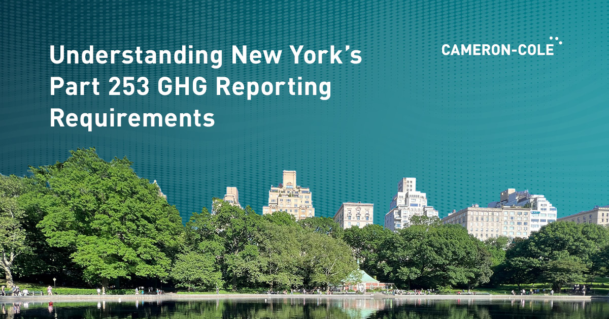 Understanding New York’s Part 253 GHG Reporting Requirements image